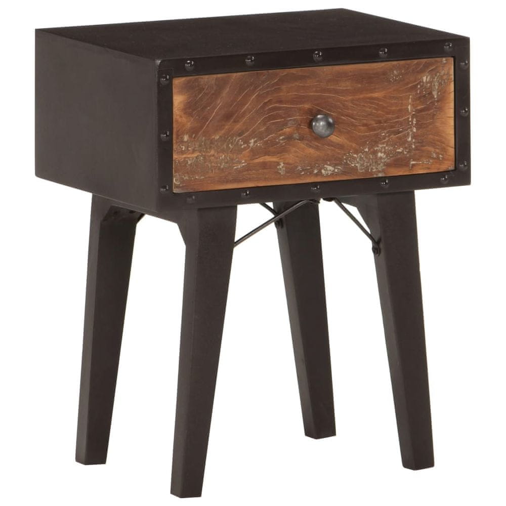 Vidaxl Nočný stolík, 40x30x50 cm, masívne drevo